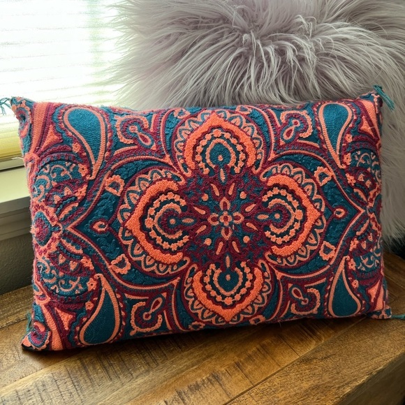 Room Decor Bundle ✨ Curtains & Pillows, Ombré, Purple, Teal, bedroom decor lot - Picture 7 of 11